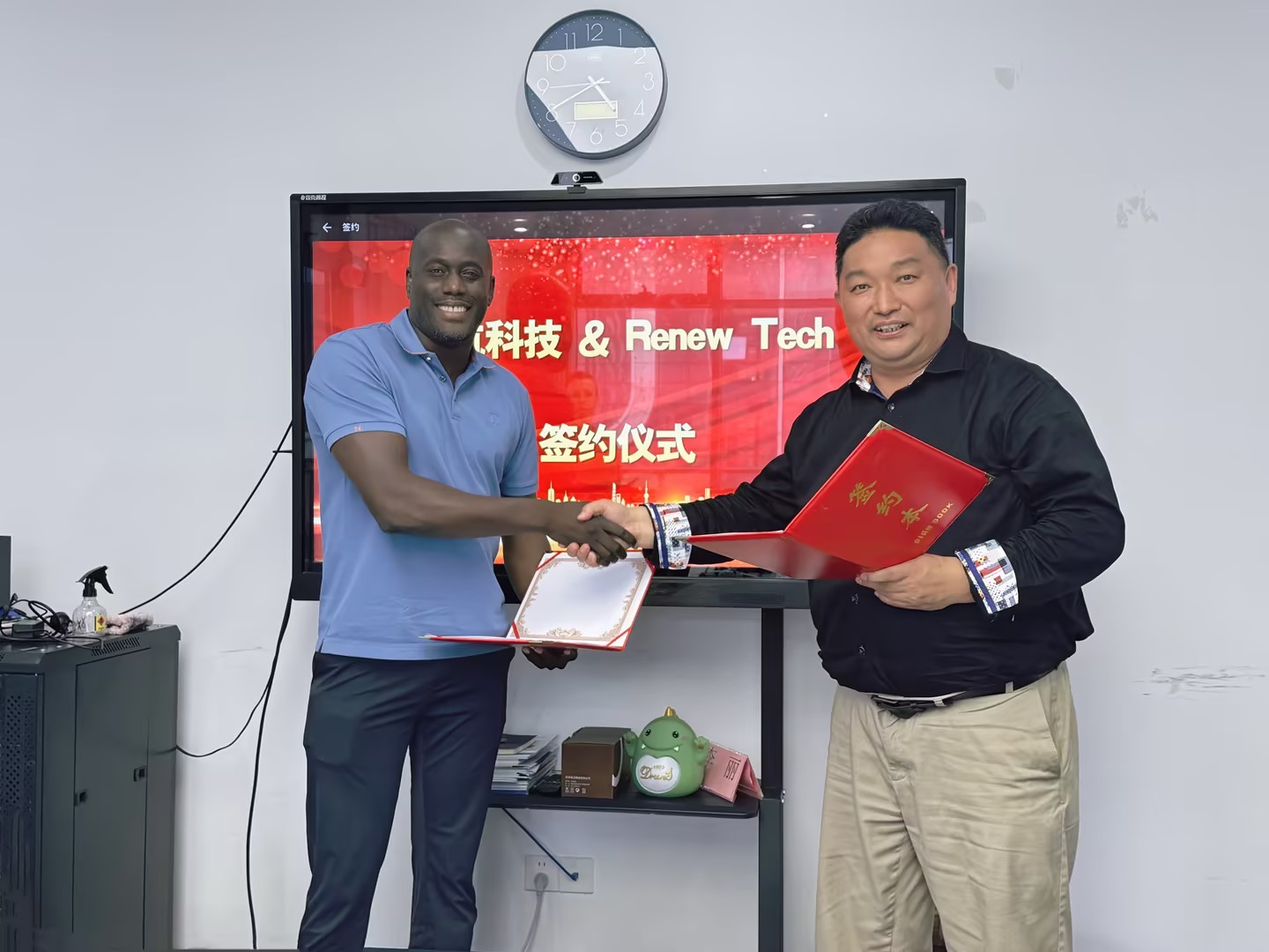 Signed Renew Tech to collaborate on 10,000 units products