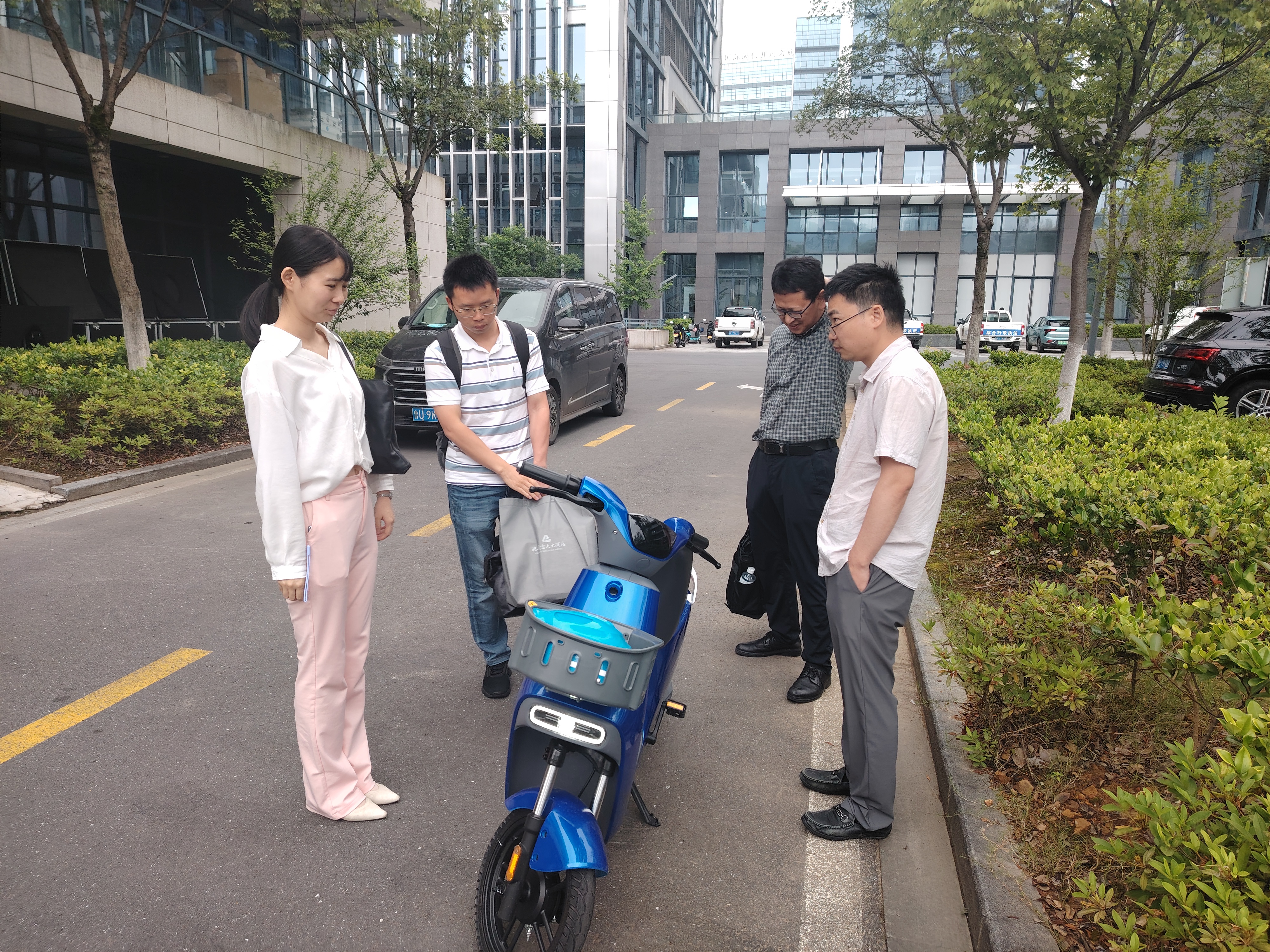 Daye Hydrogen Energy Project Headquarters visited the site